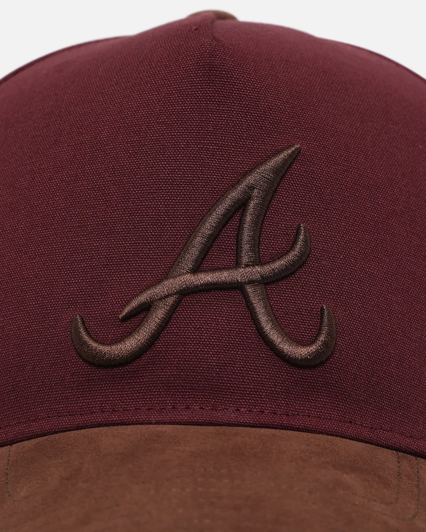 47 Brand Atlanta Braves 'Cherry Pie' Offside DT Snapback Dark Maroon
