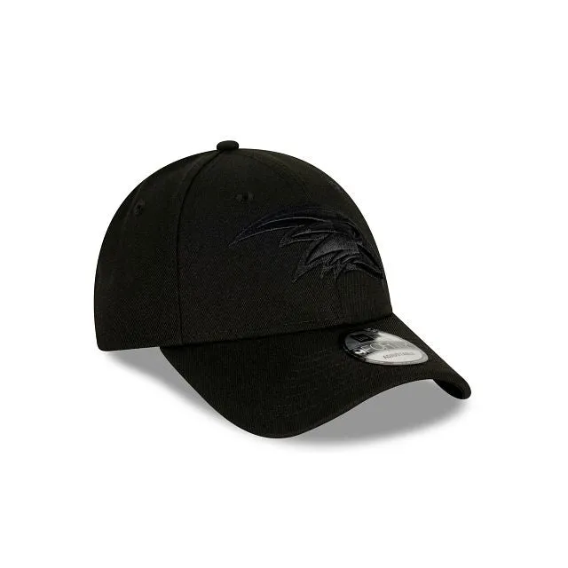 Adelaide Crows Black on Black 9FORTY Snapback