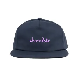 Chocolate Lav Chunk Snapback Navy