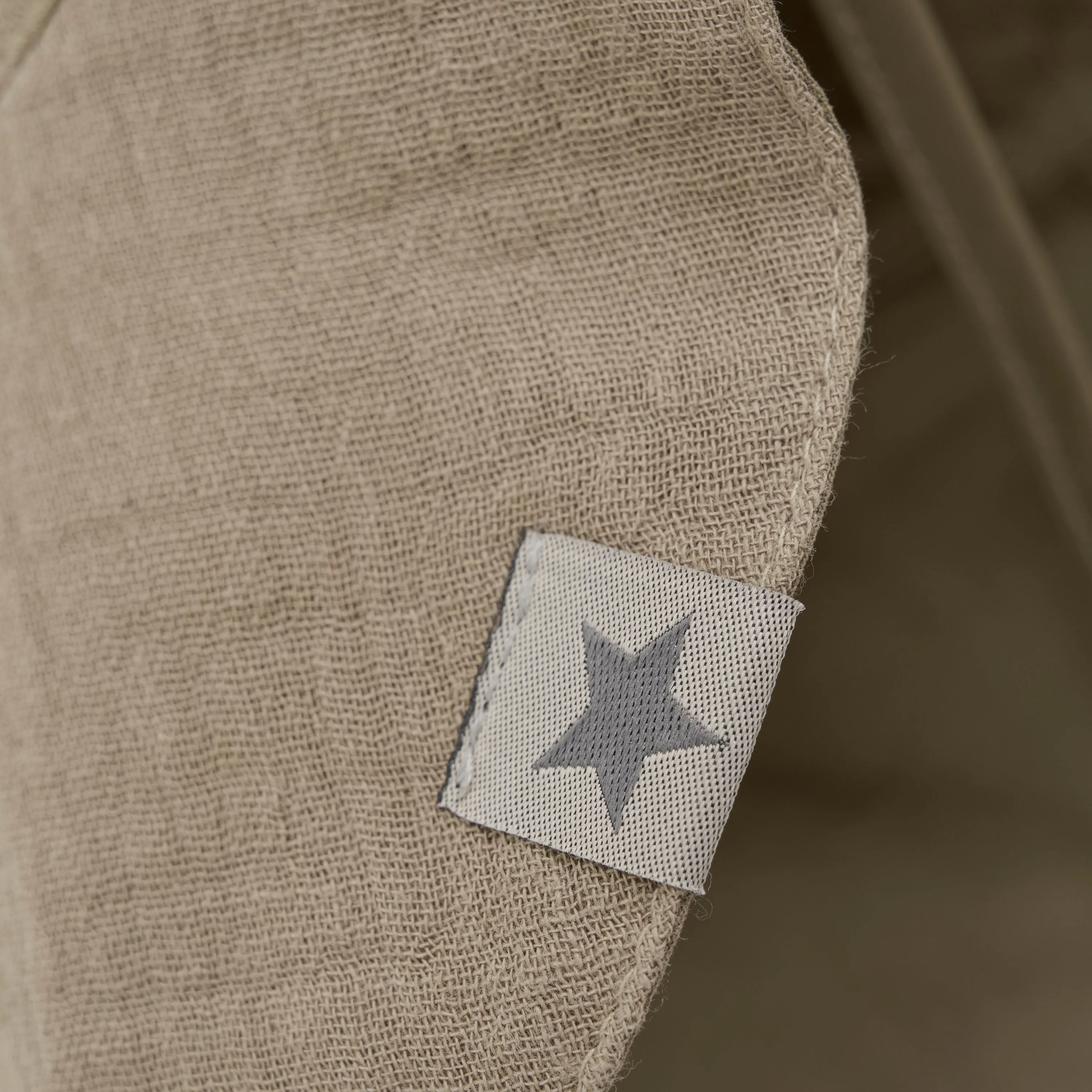 HUTTEliHUT Summerhat Ears Muslin - Silver Sage