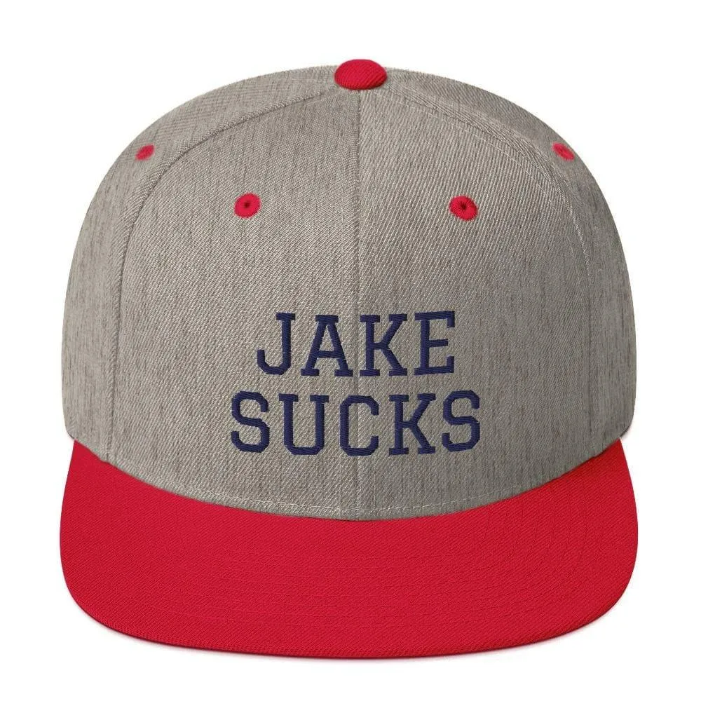 Jake Sucks | Snapback Hat