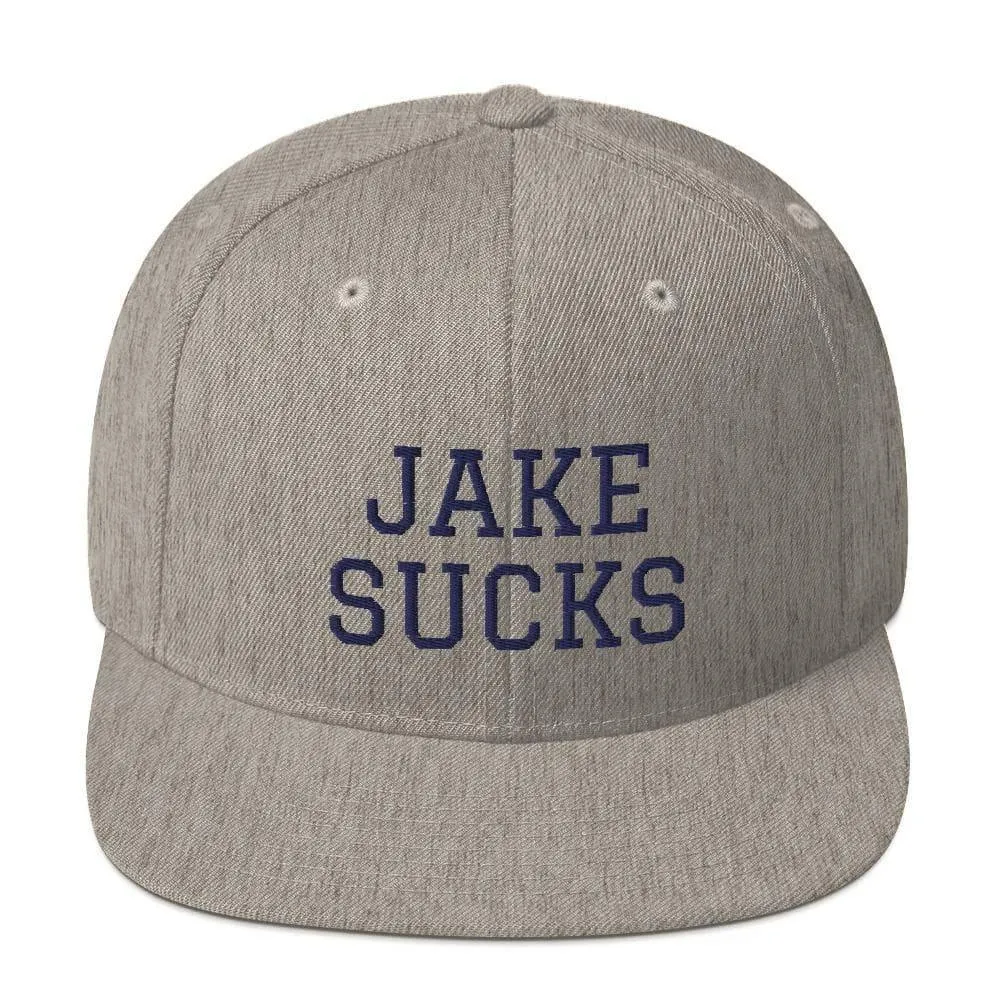 Jake Sucks | Snapback Hat