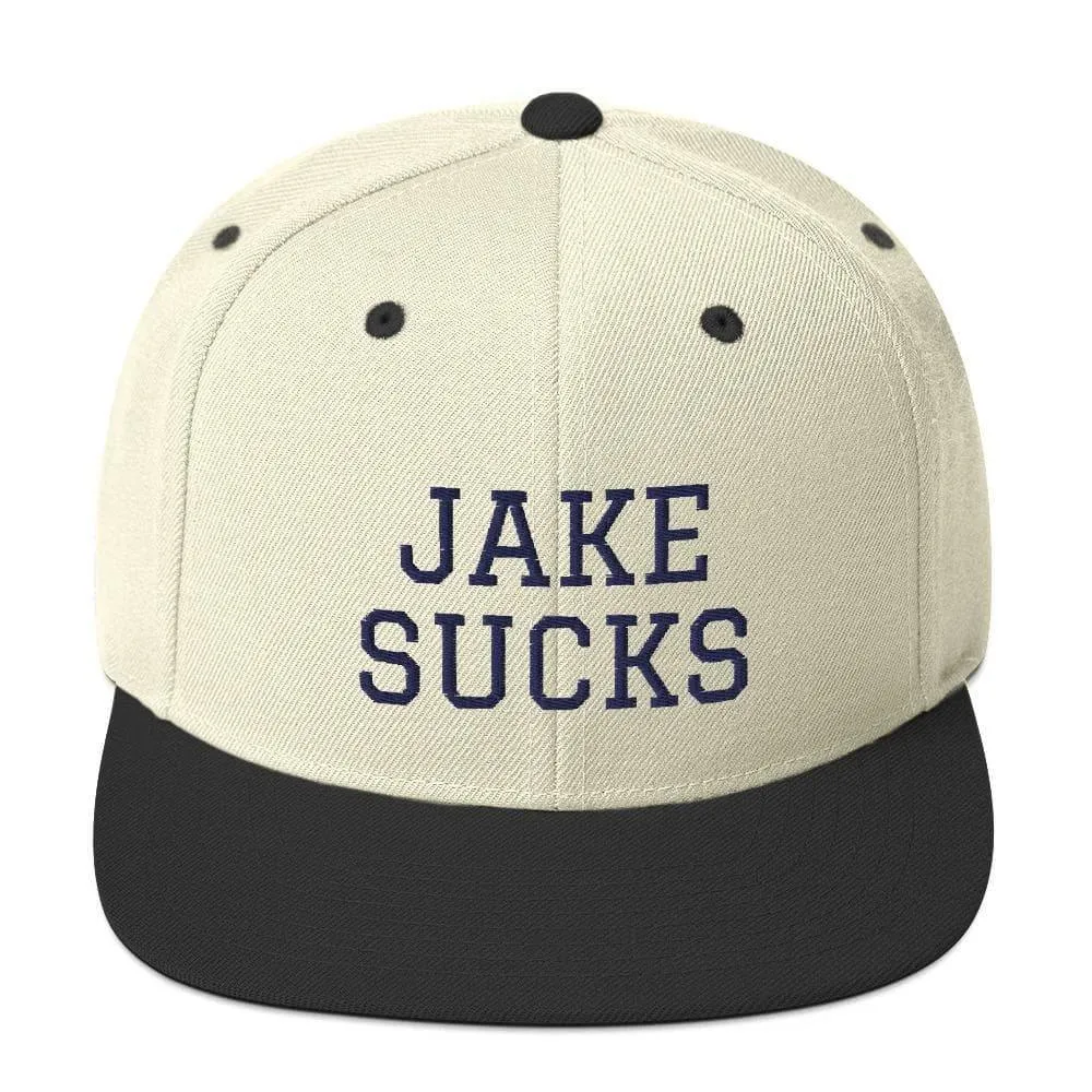 Jake Sucks | Snapback Hat