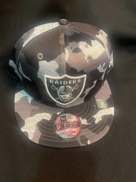 Las Vegas Raiders NFL 9Fifty Camouflage Print Snapback