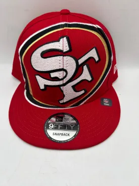 San Francisco 49Ers NFL Oversized Logo New Era 9Ffity Snapback