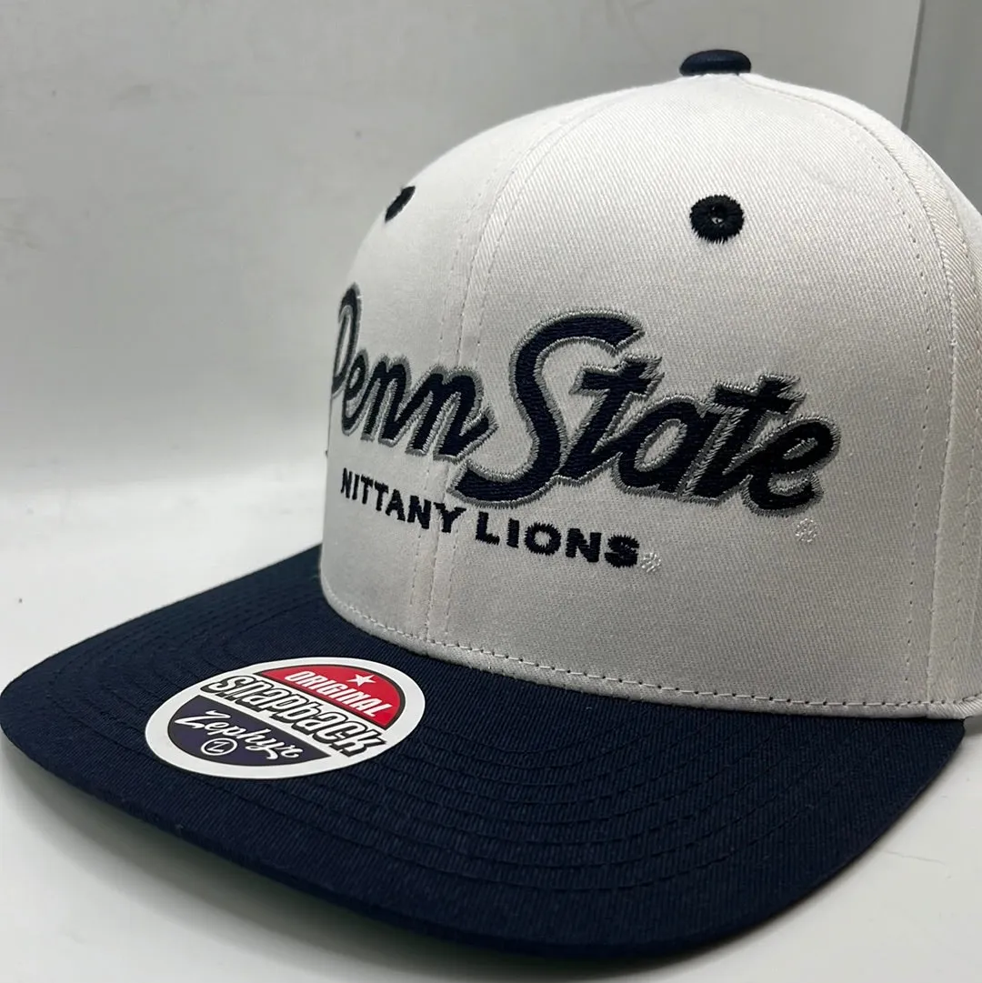 Vintage Penn State Nittany Lions Original Zephyr 2-Tone Snapback