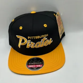 Vintage Pittsburgh Pirates MLB American Needle Cooperstown Collection Snapback